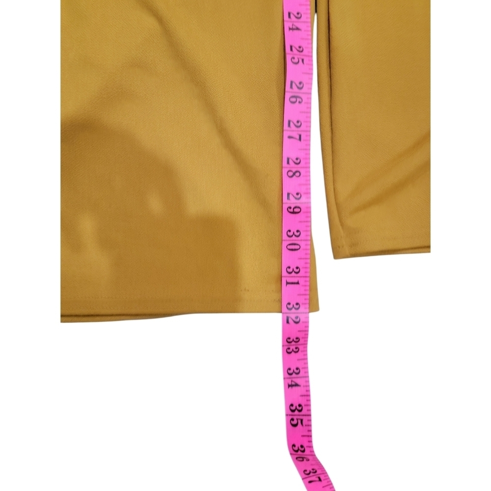 Mustard Jumpsuit From PLT - Picture 12 of 14